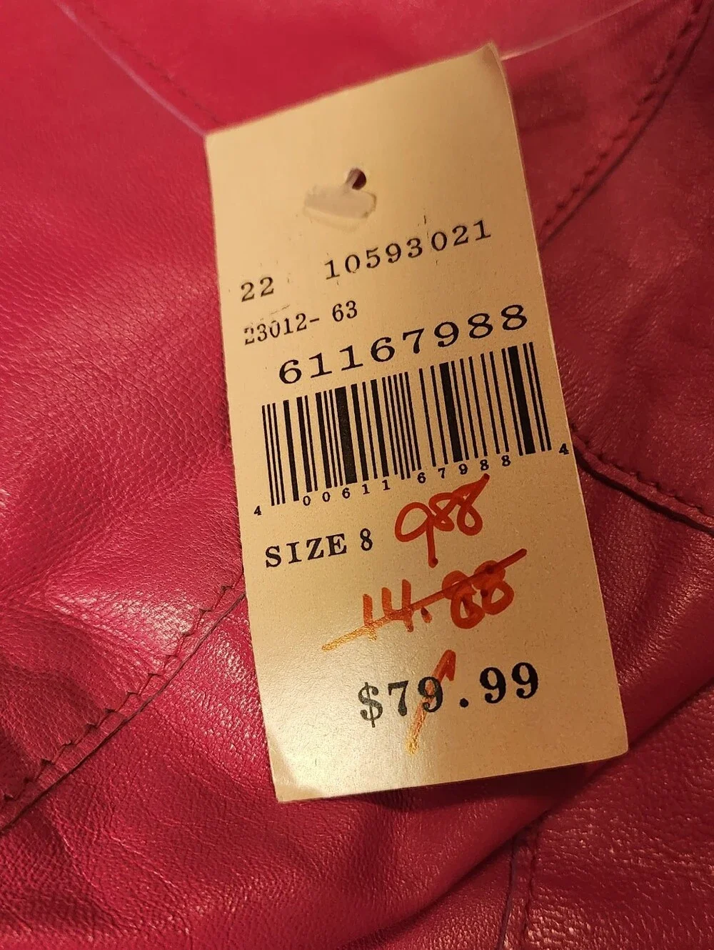 Wilsons Leather new tag